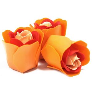 3 dílná sada Mýdlových květů růže - Broskvová AWM, Ltd, S3 8AL