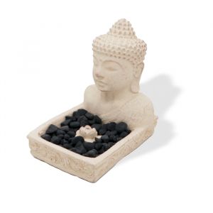 Kamenný stojan na kadidlo - Buddha Fengshui krémový AWM, Ltd, S3 8AL