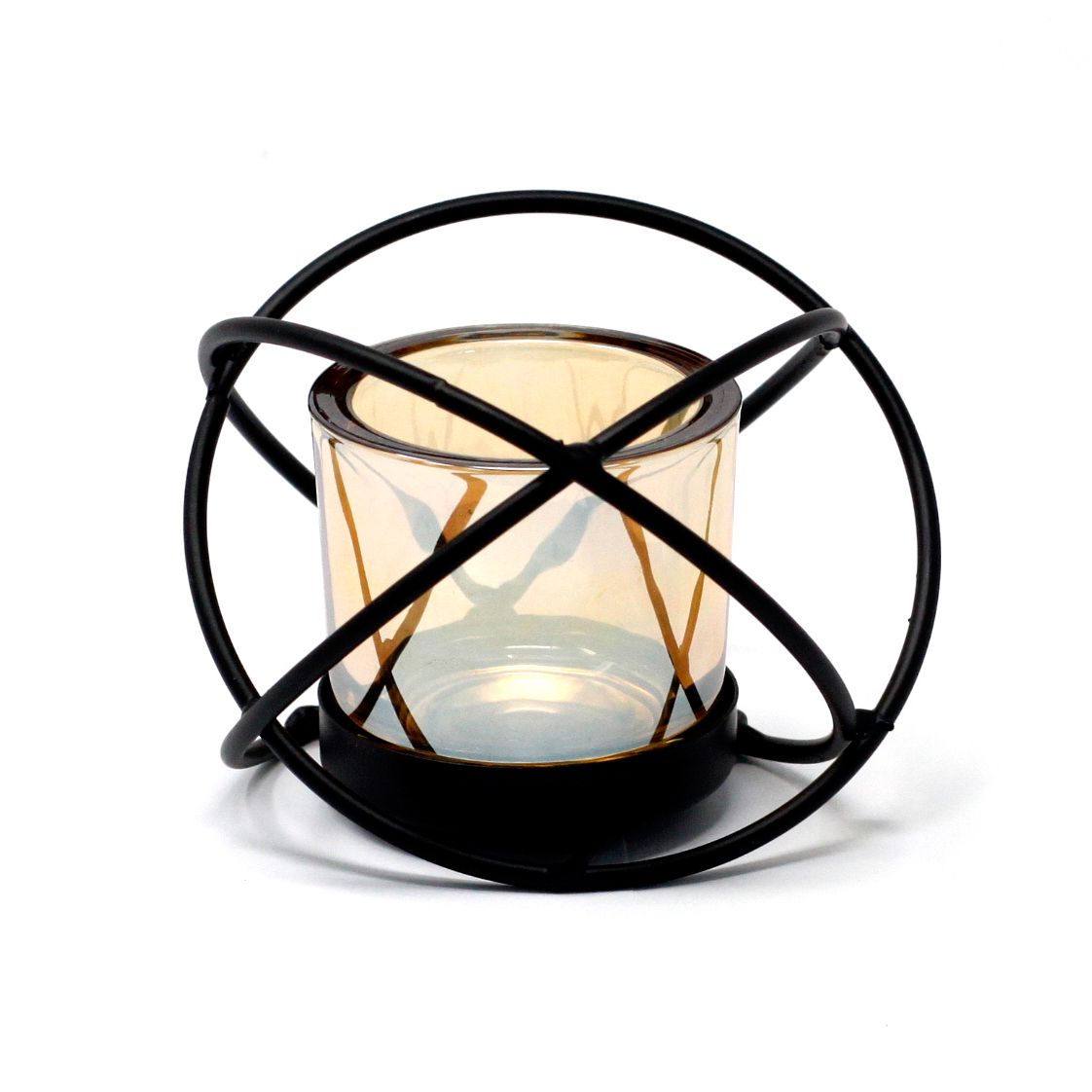 Kovový svícen votivní - koule 10 cm AWM, Ltd, S3 8AL