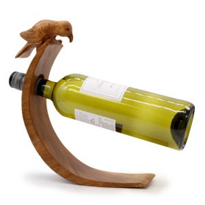 Stojan na Víno ze Suarského dřeva - Pták