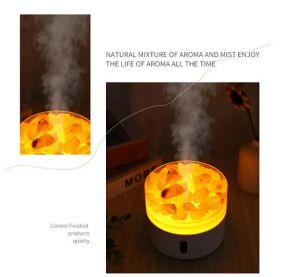 Aroma difuzér Efekt Plameny s Himalájskými krystaly - LED noční osvětlení 220ml AWM, Ltd, S3 8AL