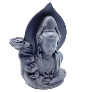 Kadidelnice se zpětným kouřem - Buddha s lotosovým vodopádem