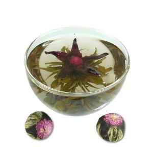 Kvetoucí čaj - "Tři chryzantémy"