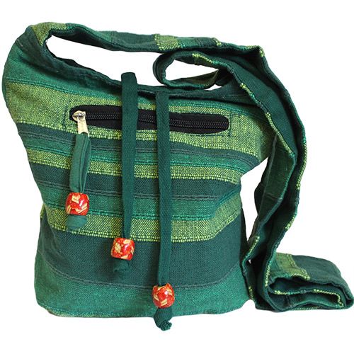 Etno taška Nepál - lesní zeleň AWM, Ltd, S3 8AL