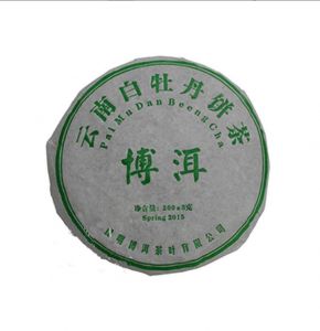 Pu Erh Yunnan Pai Mu Dan Beeng Cha Ming Qiang 015 - zelený (Sheng/raw) 200g Tea
