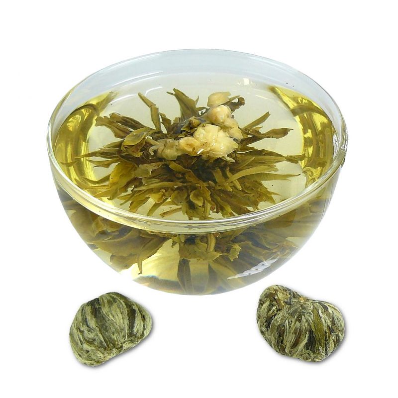 Kvetoucí čaj - Golden Yuan Bao - Jasmín Tea
