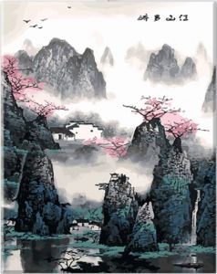 Malba podle čísel - V Čínských horách Made in China