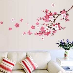 Samolepka na zeď - Sakura - Třešňový květ ETYA