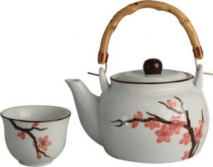 Japonská souprava na čaj Royal Tea 0,8 L - Porcelán - Sakura Made in Japan