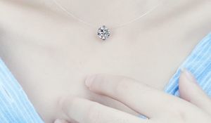 Krystalový náhrdelník - bílý Jewelry