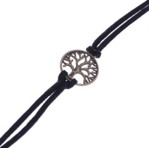 Náramek se symbolem Strom života - černý Jewelry