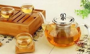Čínská skleněná čajová miska - dvoustěnná 50 ml Made in China